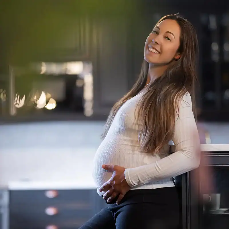 Pregnancy blood test