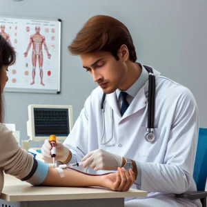 private blood test in Bath