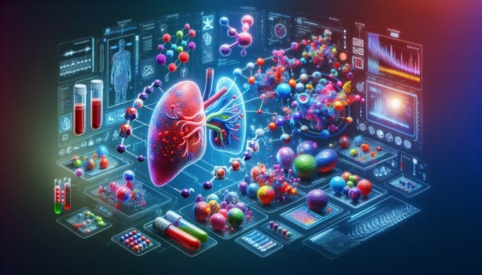 Advanced Liver Blood Test in Bury St Edmunds: Illustration of advanced liver blood tests analyzing enzymes and proteins for early detection of liver diseases.